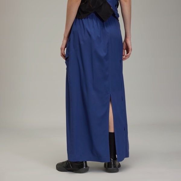 Blue Y-3 Long Skirt