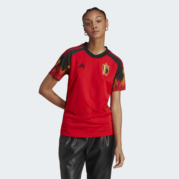 Czerwony Belgium 22 Home Jersey QH794