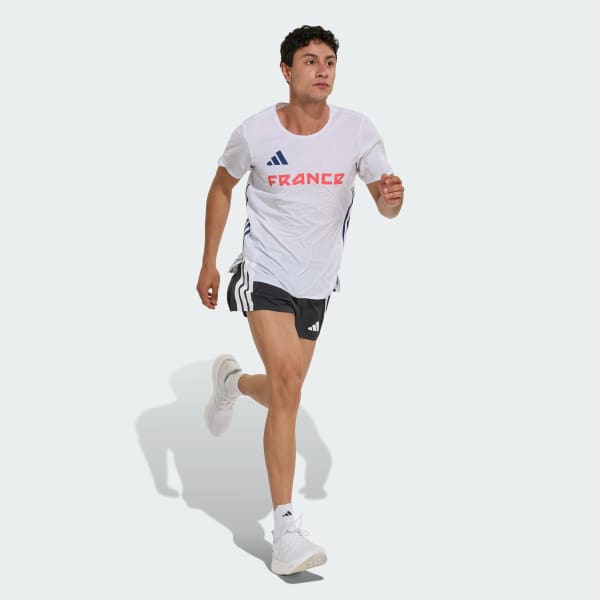 Hvid Team France Adizero T-shirt