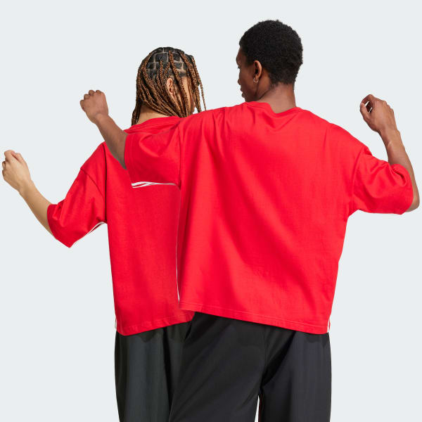 Vermelho Camiseta Express Anti-Microbial (Gênero Neutro)