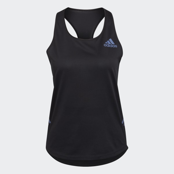 Black Parley Adizero Run Tank Top GE693
