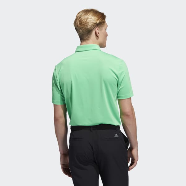 Green Novelty Colorblock Primegreen Polo Shirt VZ751