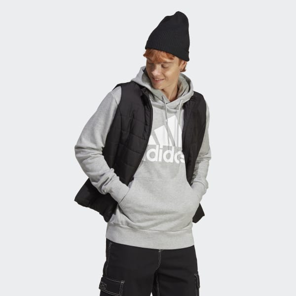 Grijs Essentials French Terry Big Logo Hoodie