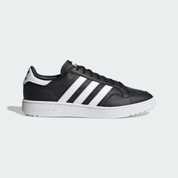 adidas team court white black