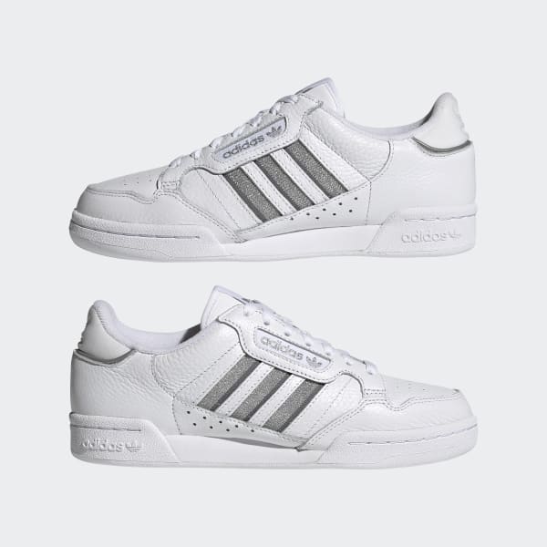 adidas Continental 80 Stripes Shoes White adidas Thailand