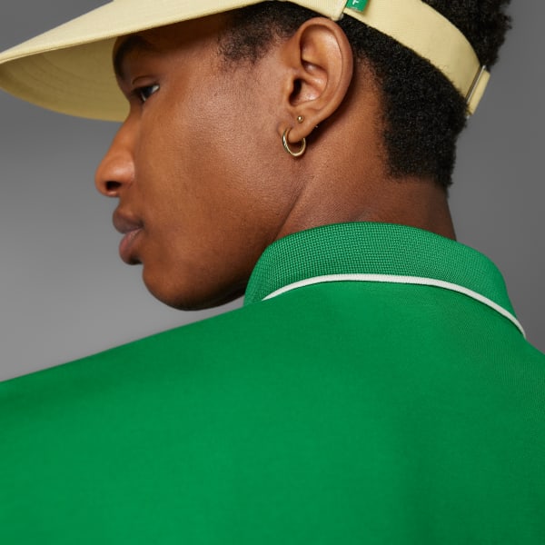 Green Originals Twistknit Trefoil Polo Shirt