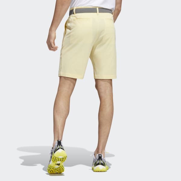 Yellow Crosshatch Shorts VD387