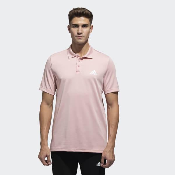 Pink DESIGNED 2 MOVE POLO TEE