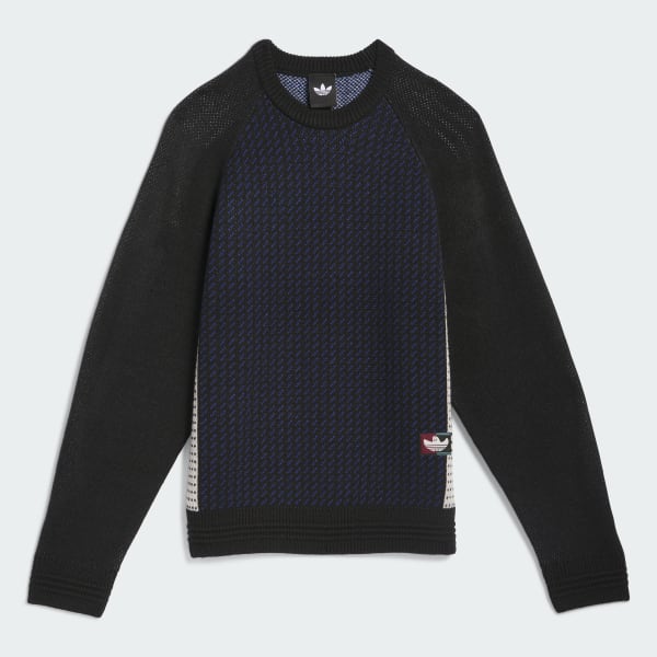 adidas Shmoofoil Fully Fashioned Crewneck Sweater - Multicolour