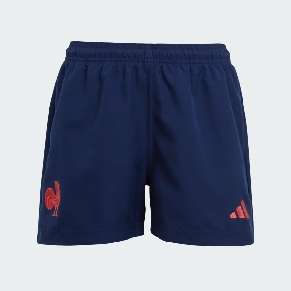 Blue France Rugby Match Shorts Kids