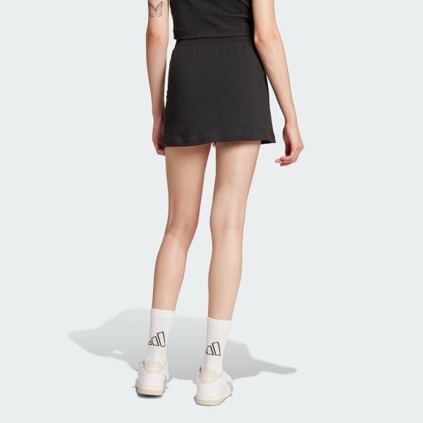 Schwarz Essentials Color-Pop Cotton Skort