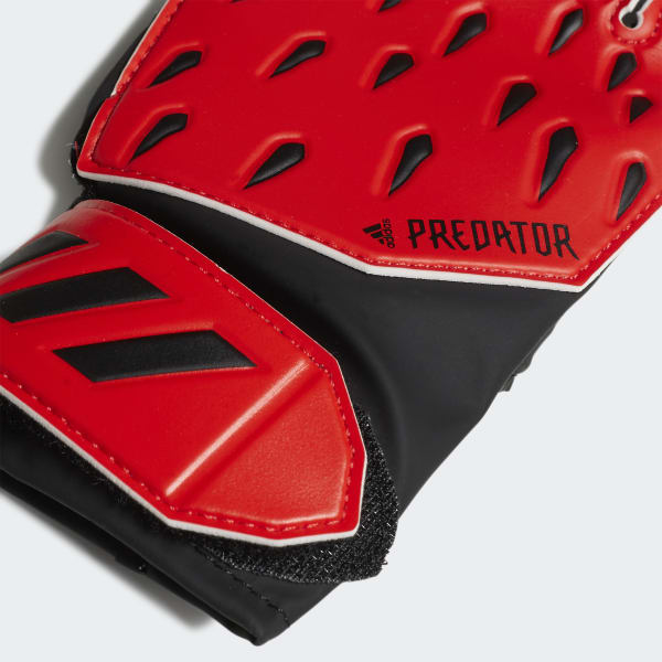 Rojo Guantes de Arquero Predator para Entrenamientos