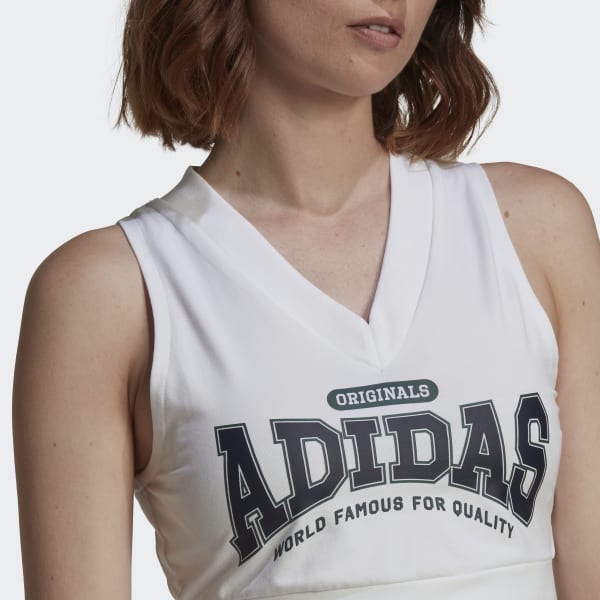 Adidas crop vest clearance