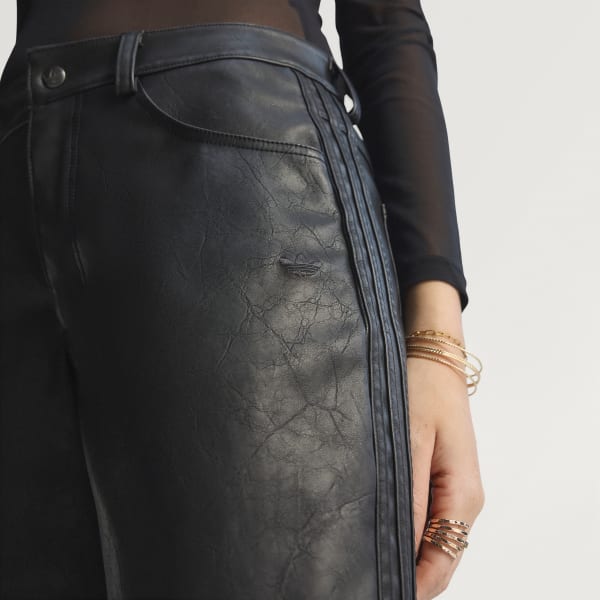 Noir Firebird Pleather 7/8 Pant