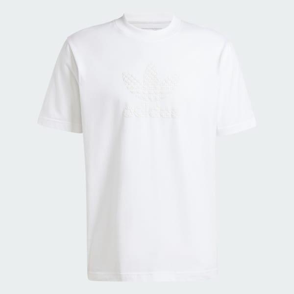 White Monogram Tee