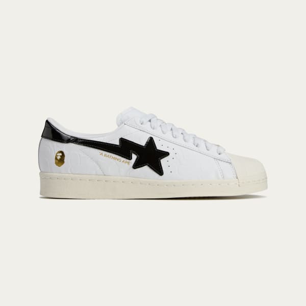 White SSTR V Bape Shoes