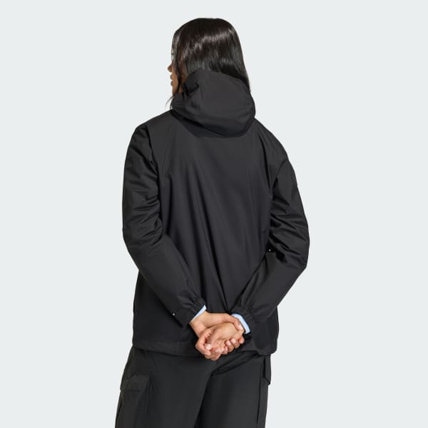 Svart Terrex Multi 2.5 Layer CLIMAPROOF Regnjakke