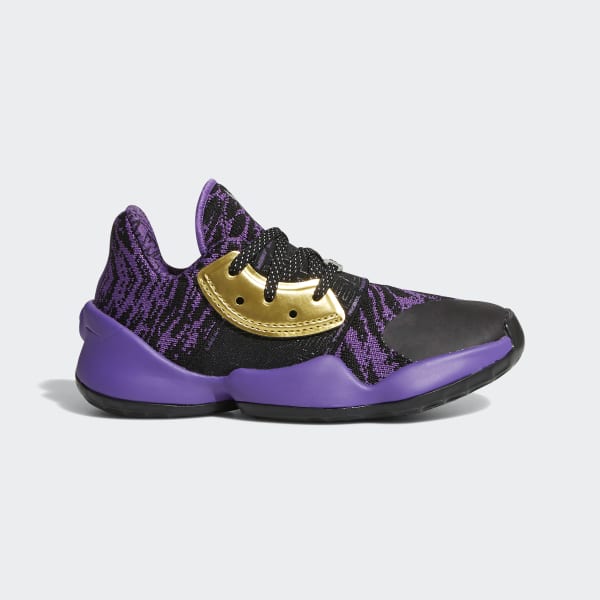 black purple shoes