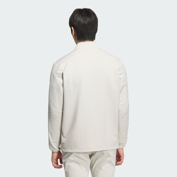 Beige MENS HYBRID COLD RDY FULL ZIP JACKET