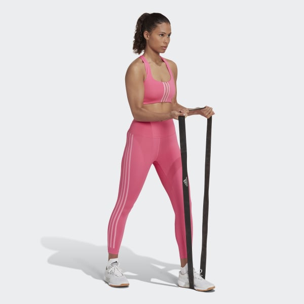 adidas Powerimpact Training Medium-Support Bra - Pink