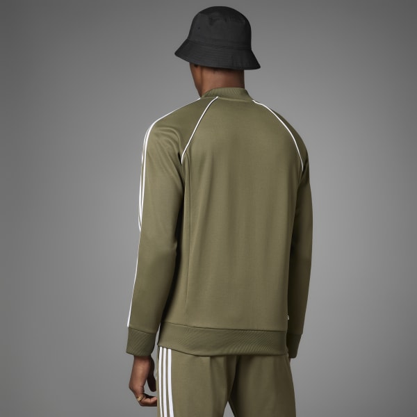 | Green Men\'s Lifestyle | adidas Classics - Track Adicolor Jacket adidas US SST