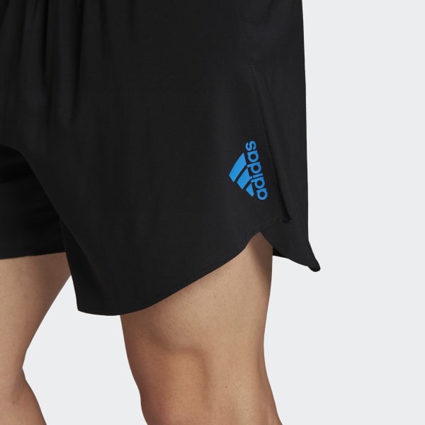 Black Own The Run Marathon Graphic Shorts WK799