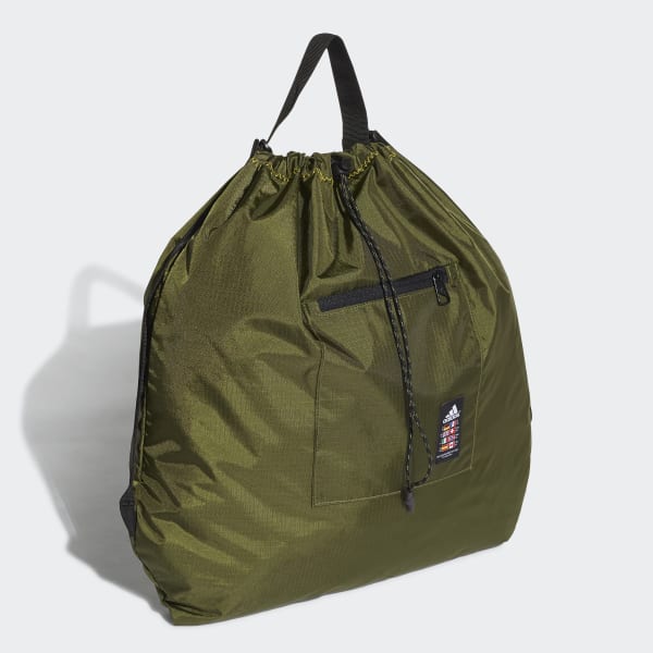 Adidas drawstring bag green discount