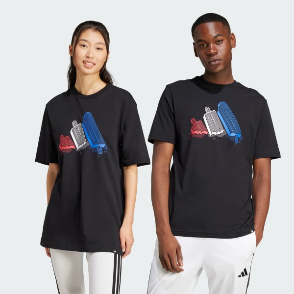 Negro Polo Lounge Ice Graphic