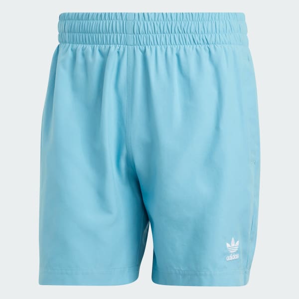 adidas Adicolor Essentials Solid Swim Shorts - Blue | Free Delivery ...