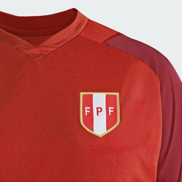 Rojo Camiseta de Entrenamiento Perú 2023
