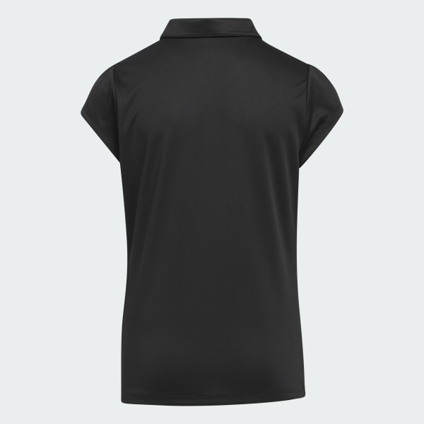 Black Performance Polo Shirt Kids