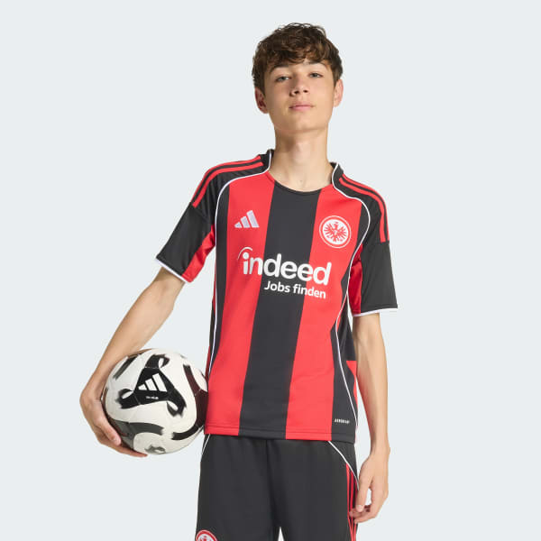 Svart Eintracht Frankfurt 25/26 Home Jersey