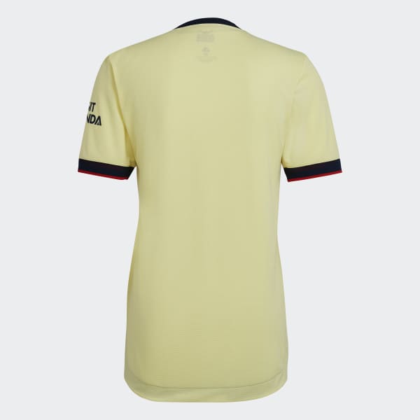 Gul Arsenal 21/22 Away Authentic Trøye IDE56