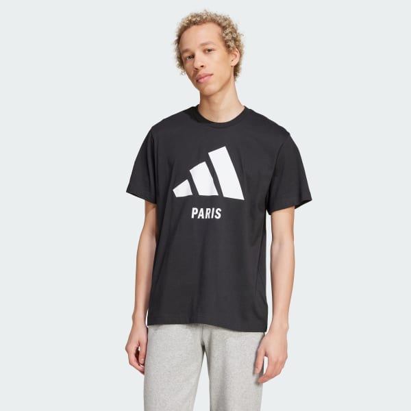 Black Paris Tee