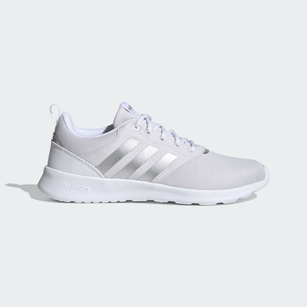 white and silver adidas