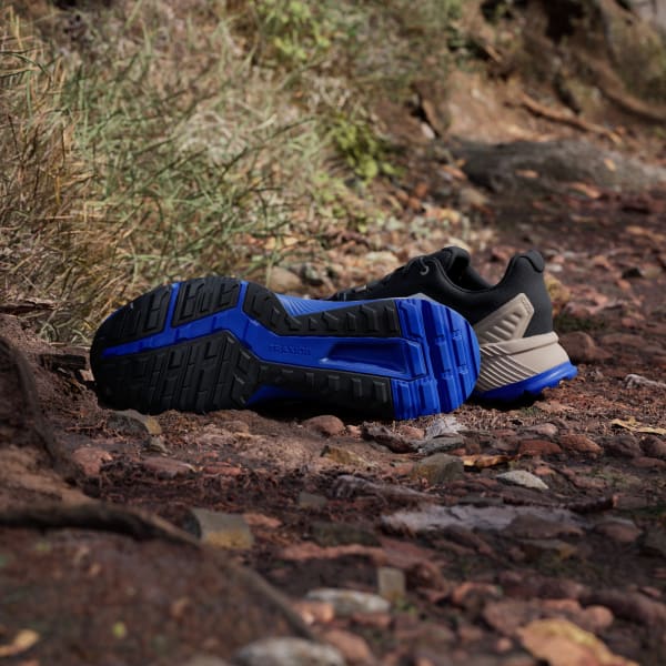Blue Terrex Soulstride RAIN.RDY Trail Running Shoes