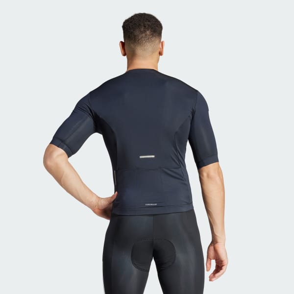 noir Maillot de cyclisme 3 bandes Tempo