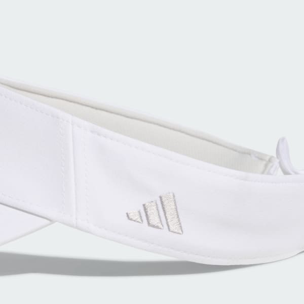 ホワイト 【ゴルフ】リボンバイザー