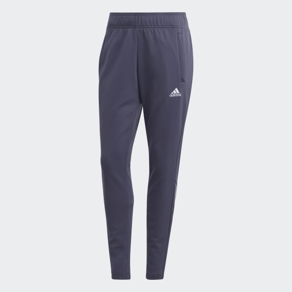 Azul Calça Tiro Slim