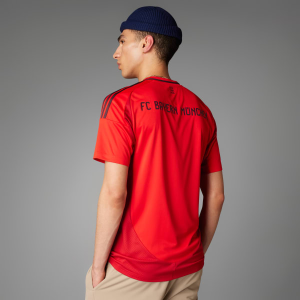 สีแดง เสื้อฟุตบอลชุดเหย้า FC Bayern 24/25