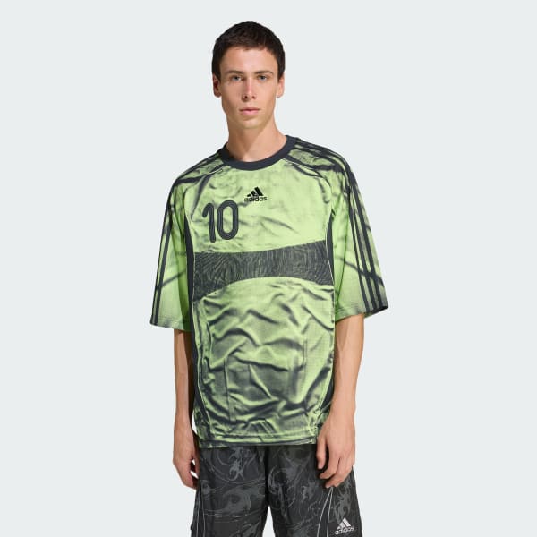 adidas Adilenium Season 4 Teamgeist Printed Jersey - Black | Free