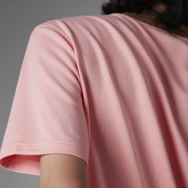 Rosa Camiseta Adicolor Heritage Now Large Trefoil DME15