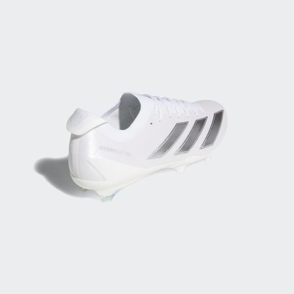 adidas Adizero Electric+ II American Football Cleats - White