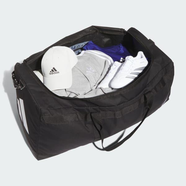 adidas Locker Room Pro Duffel Bag - Black | Free Shipping with
