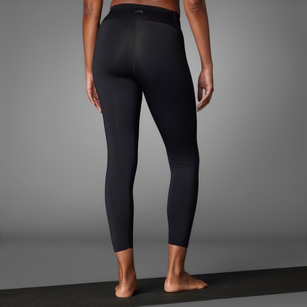 Adidas plain black leggings on sale