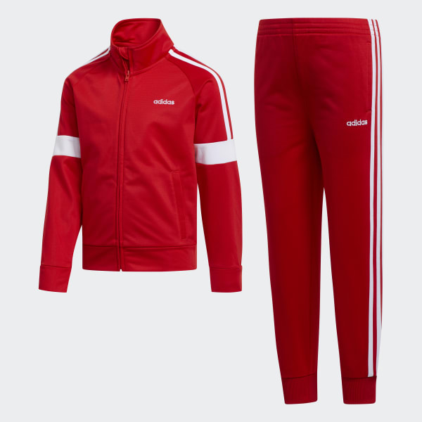 adidas red zip up jacket