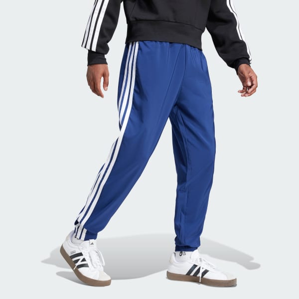 Azul Pantalón Essentials 3 Tiras Tejido