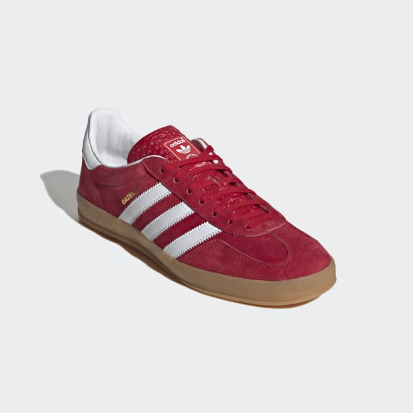Adidas Gazelle Indoor Shoes - Red | Men'S Lifestyle | Adidas Us