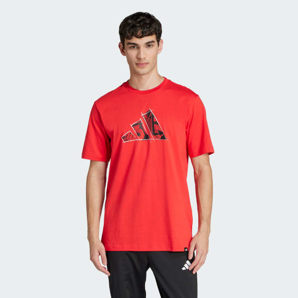 Vermelho T-shirt