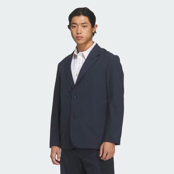 ブルー プレミアム スリムフィット テーラードジャケット